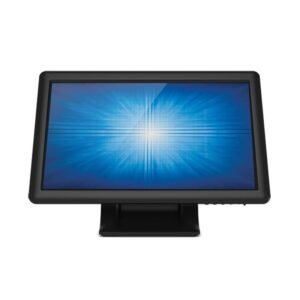 Elo 1509L Multifunction 15-inch Desktop Touchmonitor, VGA video interface, IntelliTouch, USB touch controller interface, Worldwide-version, Clear, Black
