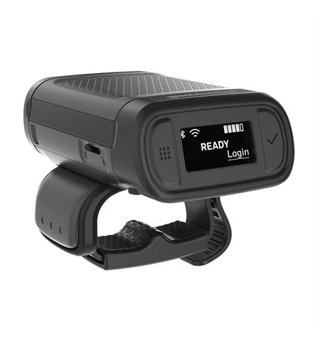 Honeywell 8680i Smart Wearable Scanner | 1D/2D imager Ring Scanner WiFi, Ext. Battery, BT, Wifi, Black, Glove Mount Attachment, Triggerd Ring - Image 2