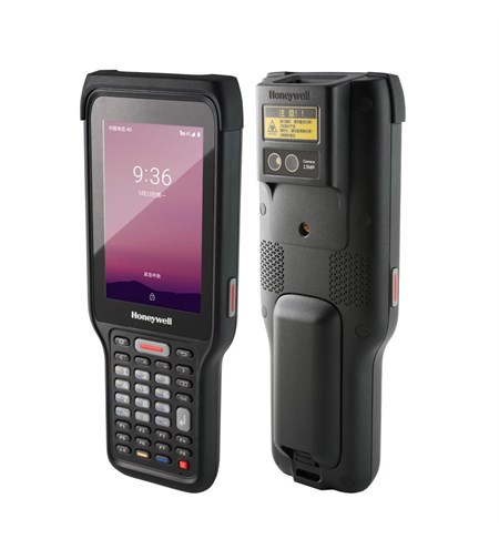 Honeywell ScanPal EDA61K Rugged Mobile Computer, Numeric, WLAN/WWAN, N6703, Camera, GMS, Ext Batt, SCP Prelicensed/DCP Preloaded, 13MP camera, Android 9 GMS, 4 inch WVGA
