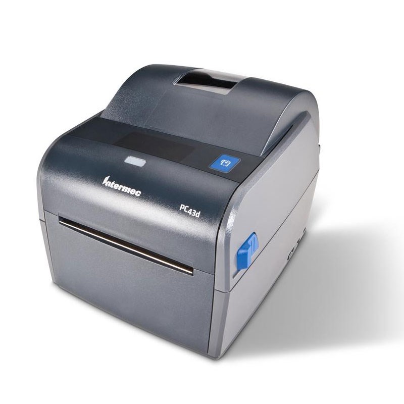 Honeywell (Intermec) PC43D Direct Thermal Desktop Label Printer, 4-Inch Label Printer, LCD/Icon Display, RTC, 203dpi/300dpi, EU Power Cord, Ethernet, RFID - Image 2