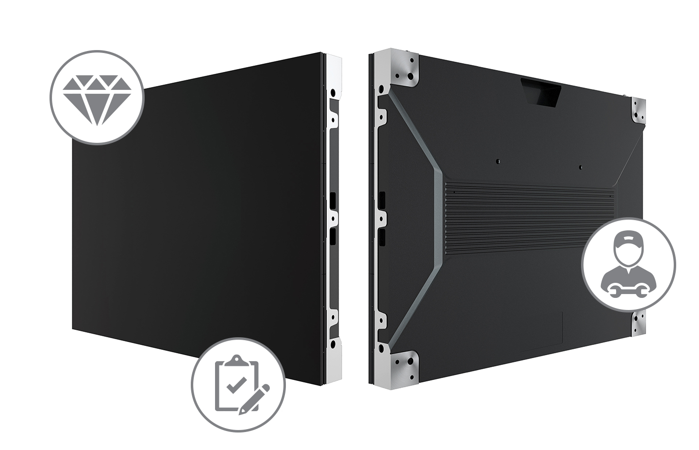 P2.5 Indoor DV-LED Displays (modular), Seamless Video Wall, Compact Diode Package, Modular Design, Ultra High Contrast Ratio - Image 4