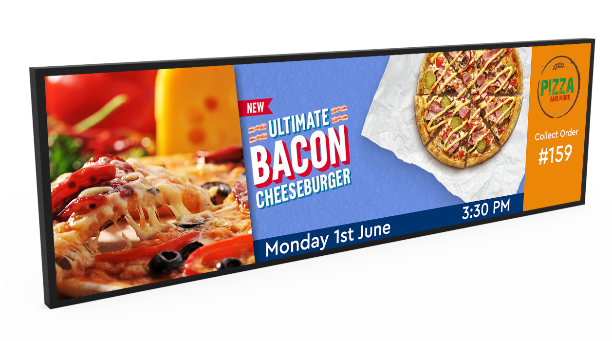 37" Ultra-Wide Stretched Bar Display, Ultra-Wide Aspect Ratio, High Brightness, Narrow Bezel, Streamlined Enclosure - Image 3