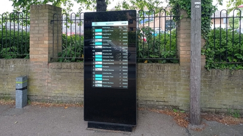 75" Freestanding PCAP Outdoor Touch Screen Poster, 2500cd/m² Brightness, Weather Proof, Vandal Proof, Smart Temperature Control System, Steel Enclosure - Image 6