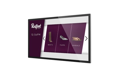 32" Android PCAP Touch Screen, PCAP Touch, Android OS, Multiple AV Inputs, Commercial Grade IPS panel, Landscape/Portrait Orientation