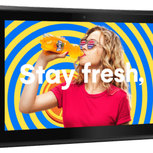 15" POS Network Android PCAP Touch Screen, Power Over Ethernet, Landscape or Portrait, High Definition Display, No Integrated Battery