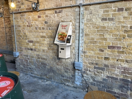 27" PCAP Self Service Kiosk, PCAP Touch Screen, Anti-Vandal Glass and Mounting, Integrated QR Code Scanner, Integrated Epson Receipt Printer - Image 7
