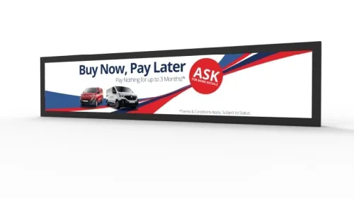 37" Ultra-Wide Stretched Bar Display, Ultra-Wide Aspect Ratio, High Brightness, Narrow Bezel, Streamlined Enclosure