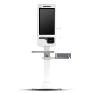 Sunmi K1 All-In-One Self-service Kiosk, 21.5″ Touch Screen with 1920×1080 Full HD Resolutions, Android OS, Rockchip Quad-core, HD camera, Reads 1D and 2D Barcode, 80mm Thermal Printer, Speaker, Wi-Fi, Ethernet