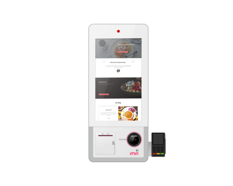 IMIN KIOSK S1-701 ANDROID 11 INC PRINTER / SCANNER - Image 3
