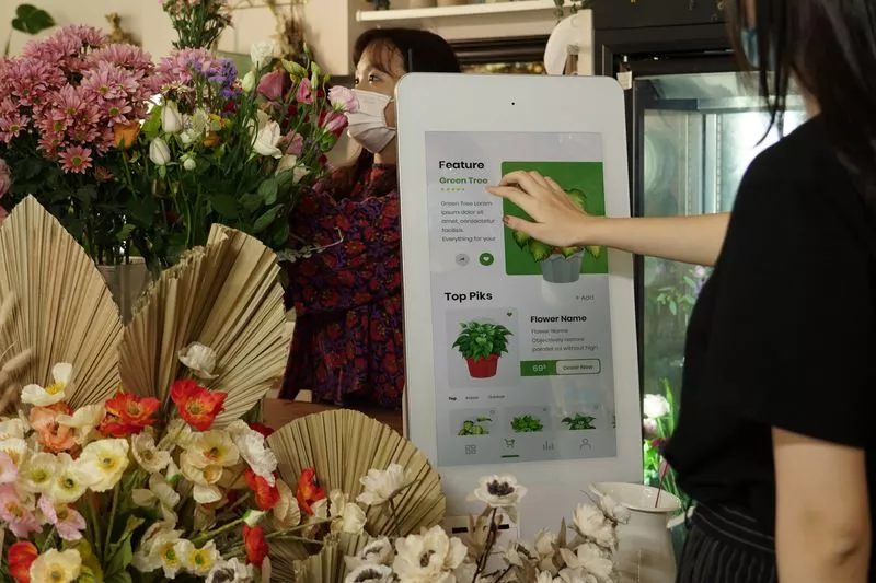 IMIN KIOSK S1-701 ANDROID 11 INC PRINTER / SCANNER - Image 5