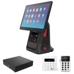 POS Bundle – iMin D4-503 Terminal, Cash Drawer, Free Software & Card Payments