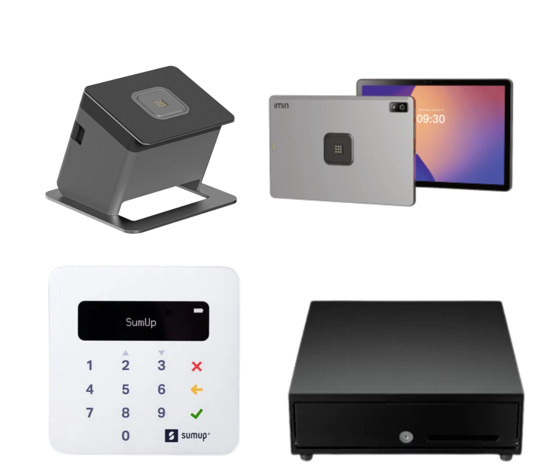 Mobile POS Power Bundle iMin Falcon 2 + FREE Software