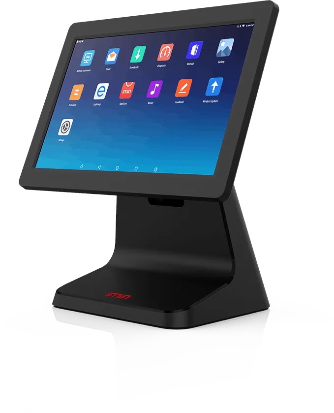 iMin D2 Pro Desktop POS Terminal | 10.1-Inch 1280×80 Display, Octa-core ARM Cortex-A53 processor, Wifi, Bluetooth, 1.5W Speaker - Image 2
