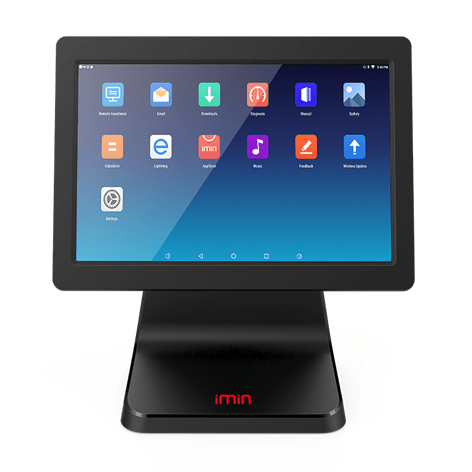 iMin D2 Pro Desktop POS Terminal | 10.1-Inch 1280×80 Display, Octa-core ARM Cortex-A53 processor, Wifi, Bluetooth, 1.5W Speaker
